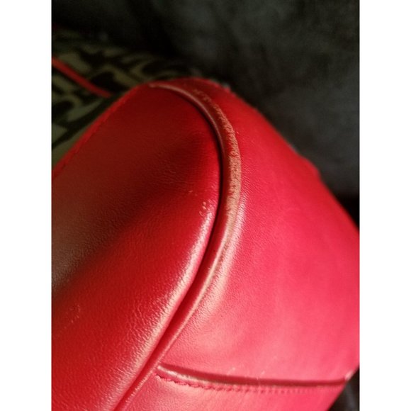 KIPLING MERCIER LARGE TOTE HB3247  BLACK RED GREY W/COIN PURSE - Picture 6 of 11